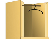 Kleiderbox mit Kleiderb�gel f�r Umzug mieten oder kaufen